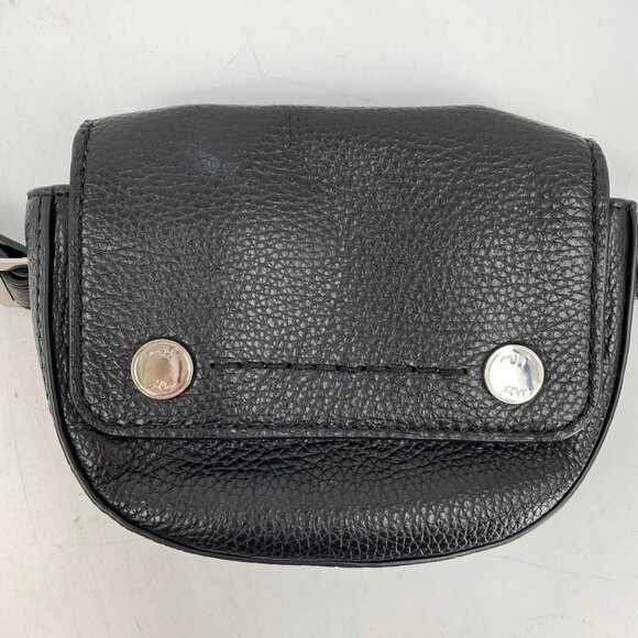 J. Crew Black Mini Pebbled Leather Belt Bag | Stylish & Versatile - Picture 5 of 12